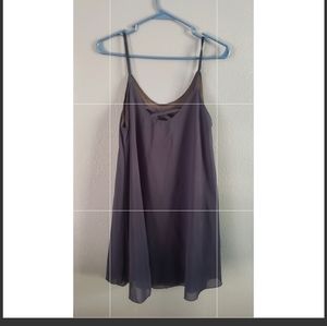 Silk short dress